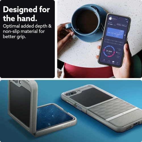 Kup Etui Caseology Parallax Samsung Galaxy Z Flip 5 Ash Grey - CSL98 - {ean13} - Sklep Home Screen