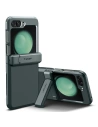 Spigen Samsung Tasche Tough Armor Pro Galaxy Z Flip 5 Abyss Grün