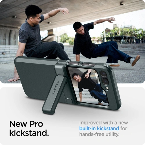 Kup Spigen Samsung Tasche Tough Armor Pro Galaxy Z Flip 5 Abyss Grün - SPN2906 - {ean13} - Sklep Home Screen
