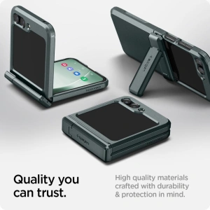 Kup Etui Spigen Tough Armor Pro Samsung Galaxy Z Flip 5 Abyss Green - SPN2906 - {ean13} - Sklep Home Screen