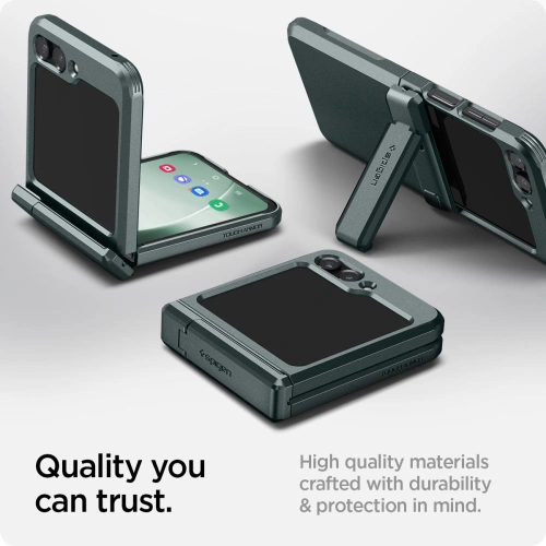 Kup Spigen Samsung Tasche Tough Armor Pro Galaxy Z Flip 5 Abyss Grün - SPN2906 - {ean13} - Sklep Home Screen