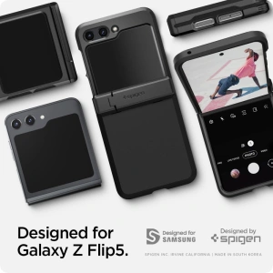 Kup Etui Spigen Tough Armor Pro Samsung Galaxy Z Flip 5 černé - SPN2907 - {ean13} - Sklep Home Screen