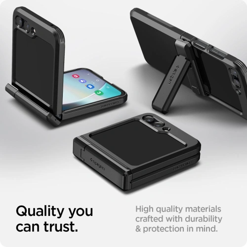Kup Spigen Samsung Schutzhülle Tough Armor Pro Galaxy Z Flip 5 Schwarz - SPN2907 - {ean13} - Sklep Home Screen