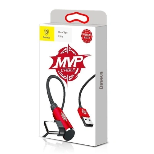 Kup Kabel Baseus USB Type-C MVP 1m 2A - rot - BSU121RED - {ean13} - Sklep Home Screen