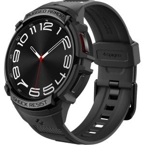 Spigen Rugged Armor Pro Samsung Galaxy Watch 6 Classic 43mm Matte Black