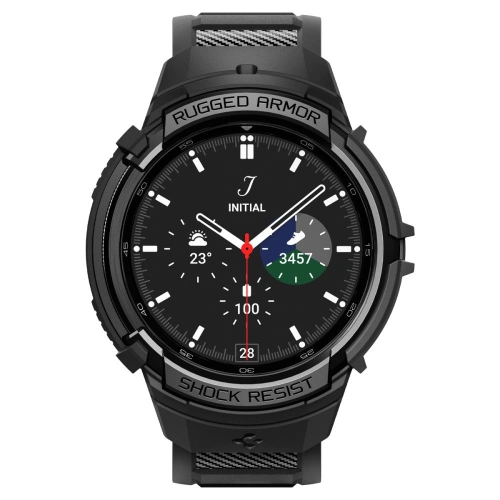 Kup Spigen Samsung Curea Rugged Armor Pro Galaxy Watch 6 Classic 43mm Matte Black - SPN2914 - {ean13} - Sklep Home Screen