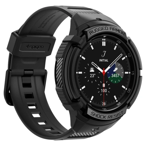 Kup Spigen Samsung Curea Rugged Armor Pro Galaxy Watch 6 Classic 43mm Matte Black - SPN2914 - {ean13} - Sklep Home Screen