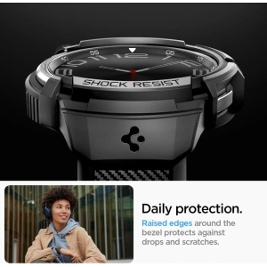 Kup Pasek Spigen Rugged Armor Pro Samsung Galaxy Watch 6 Classic 43mm Matte Black - SPN2914 - {ean13} - Sklep Home Screen