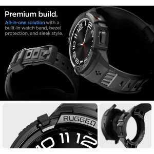 Kup Pasek Spigen Rugged Armor Pro Samsung Galaxy Watch 6 Classic 43mm Matte Black - SPN2914 - {ean13} - Sklep Home Screen