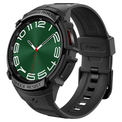 Kup Spigen Samsung Armband Rugged Armor Pro Galaxy Watch 6 Classic 47mm Mattschwarz - SPN2915 - {ean13} - Sklep Home Screen