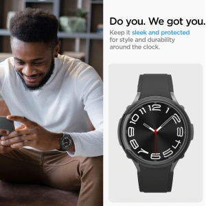 Kup Etui Spigen Liquid Air Samsung Galaxy Watch 6 Classic 43mm Matná černá - SPN2918 - {ean13} - Sklep Home Screen