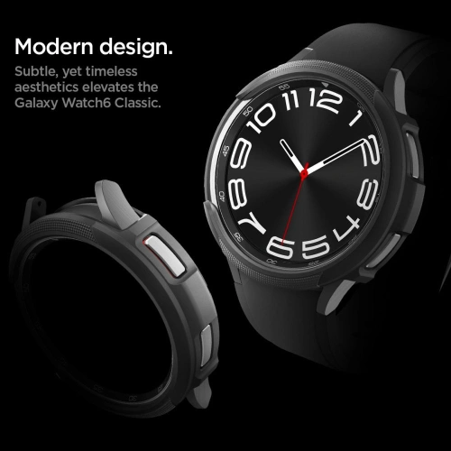 Kup Etui Spigen Liquid Air Samsung Galaxy Watch 6 Classic 43mm Matt Fekete - SPN2918 - {ean13} - Sklep Home Screen