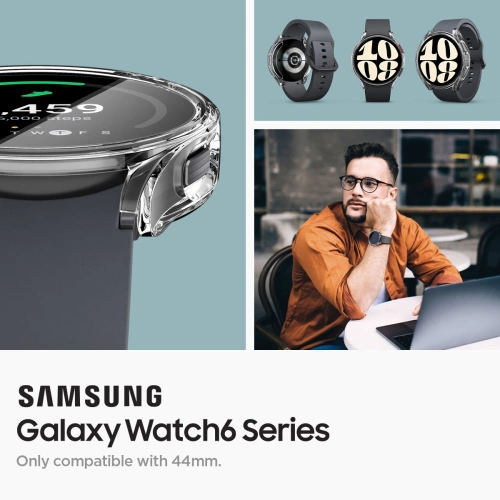 Kup Spigen Samsung Gehäuse Ultra Hybrid Galaxy Watch 6 44mm Kristallklar - SPN2920 - {ean13} - Sklep Home Screen