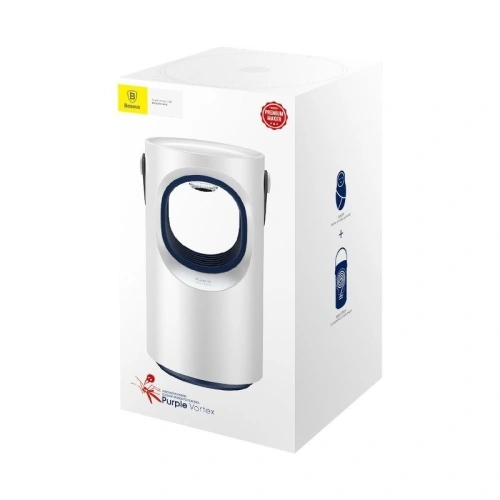 Buy Baseus Vortex Suction Type USB Photocatalytic Mosquito Catcher Lamp - BSU124WHTPRP - {ean13} - Home Screen Store Europe