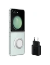 Kup Samsung Gehäuse Galaxy Z Flip 5 EF-XF73KKTEGWW transparent/transparent Starter Pack + Ladegerät TA800 - SMG915 - {ean13} - Sklep Home Screen