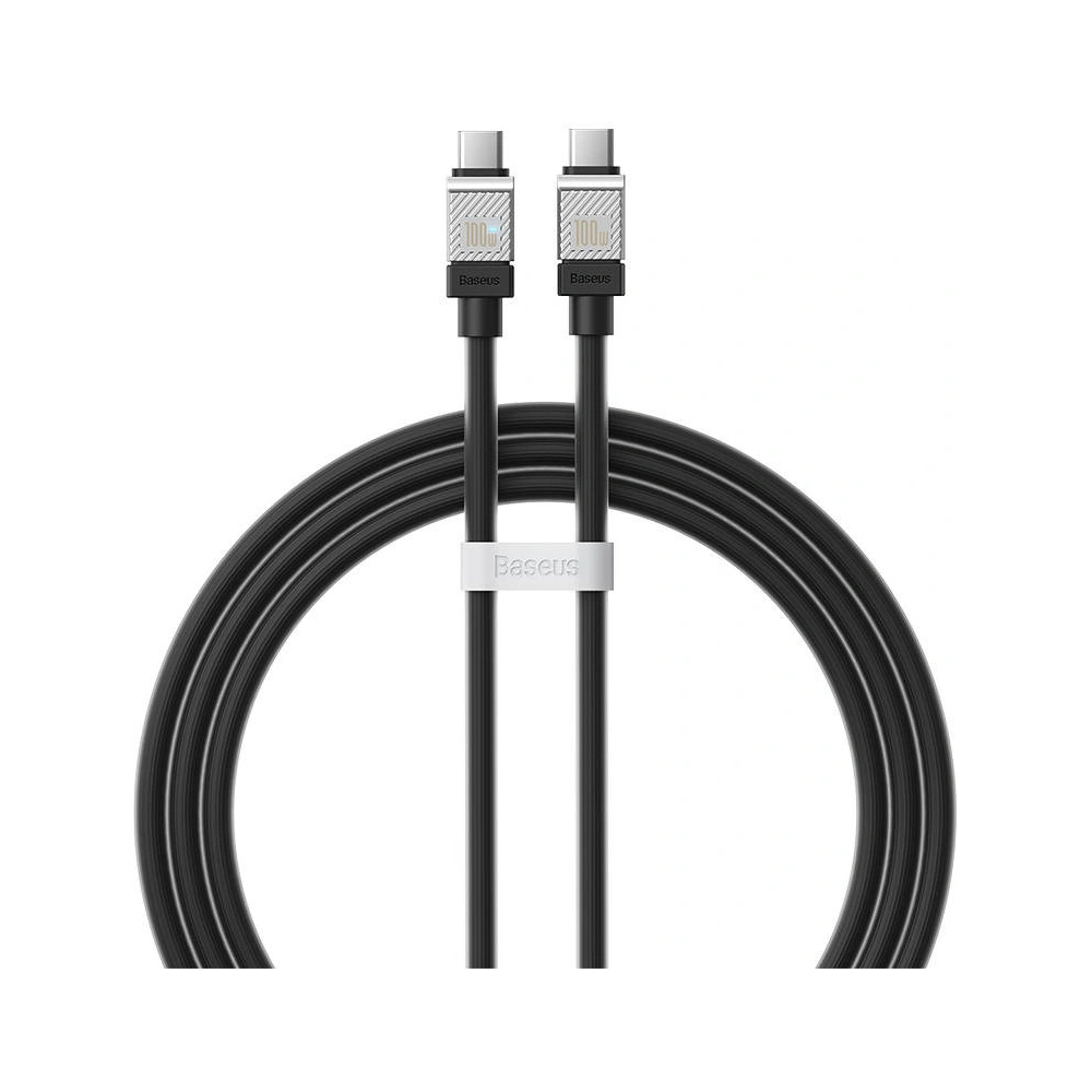 Kabel Baseus CoolPlay USB-C/USB-C 100W, 1m (czarny)