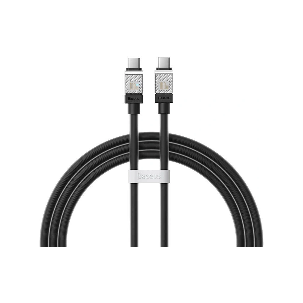 Kabel Baseus CoolPlay USB-C/USB-C 100W, 1m (czarny)