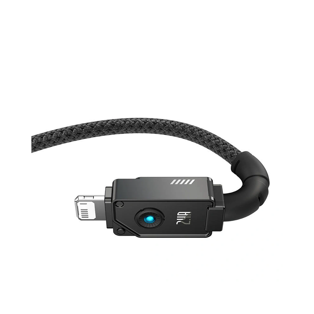 Kabel Baseus USB-A/Lightning 2.4A 2m (czarny)