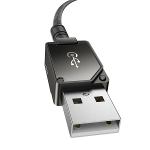 Baseus USB-A/Lightning Cable 2.4A 2m (black)