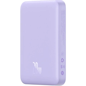 Powerbank Baseus Magnetic Mini 10000mAh 20W (fioletowy)