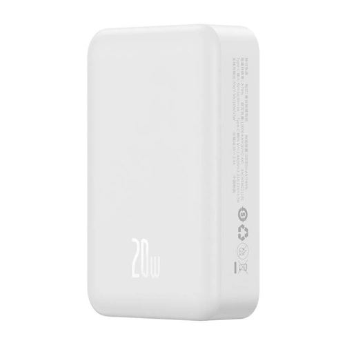 Kup Powerbank Baseus Magnetic Mini 20000mAh 20W (bílý) - BSU4528 - {ean13} - Sklep Home Screen