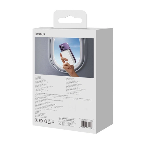 Kup Powerbank Baseus Magnetic Mini 20000mAh 20W (fehér) - BSU4528 - {ean13} - Sklep Home Screen