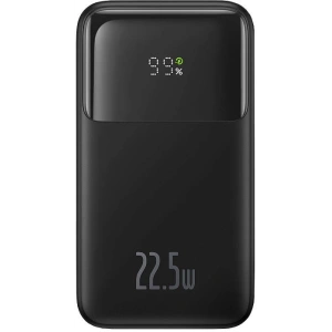 Powerbank Baseus Comet 10000mAh 22.5W + kabel USB-A/USB-C (czarny)