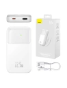 Powerbank Baseus Comet 20000mAh 22.5W + USB-A/USB-C kábel (fehér)