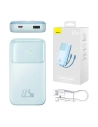 Baseus Powerbank Comet 20000mAh 22.5W + cablu USB-A/USB-C (albastru)