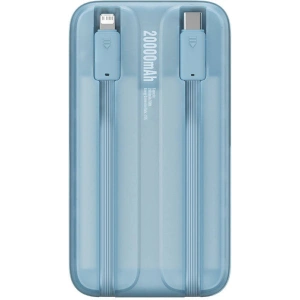 Powerbank Baseus Comet 20000mAh 22.5W + kabel USB-A/USB-C (niebieski)