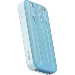 Powerbank Baseus Comet 20000mAh 22.5W + kabel USB-A/USB-C (niebieski)