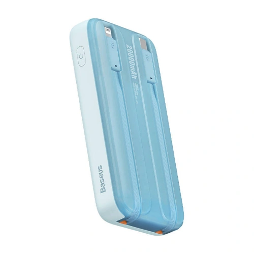 Kup Powerbank Baseus Comet 20000mAh 22.5W + kabel USB-A/USB-C (modrý) - BSU4536 - {ean13} - Sklep Home Screen