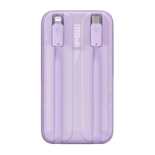 Kup Baseus Powerbank Comet 20000mAh 22.5W + cablu USB-A/USB-C (violet) - BSU4537 - {ean13} - Sklep Home Screen