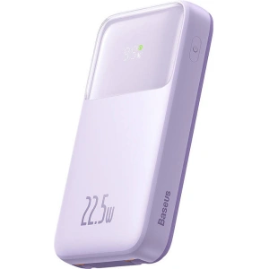 Powerbank Baseus Comet 20000mAh 22.5W + kabel USB-A/USB-C (fioletowy)