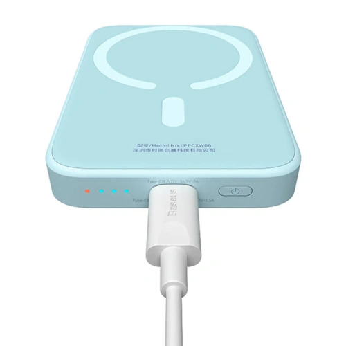 Kup Powerbank Baseus Magnetic Mini 6000mAh 20W (niebieski) - BSU4538 - {ean13} - Sklep Home Screen