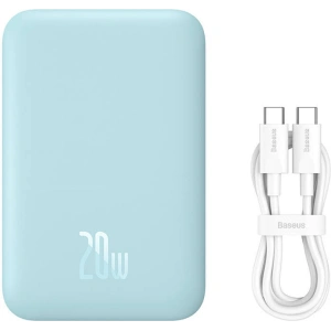 Powerbank Baseus Magnetic Mini 6000mAh 20W (niebieski)