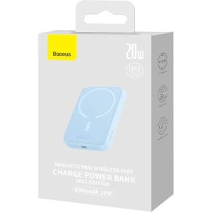 Powerbank Baseus Magnetic Mini 6000mAh 20W (niebieski)