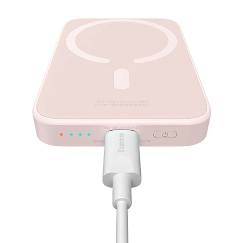 Kup Powerbank Baseus Magnetic Mini 6000mAh 20W (rózsaszín) - BSU4539 - {ean13} - Sklep Home Screen