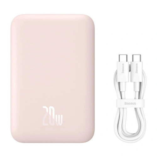 Kup Powerbank Baseus Magnetic Mini 6000mAh 20W (rózsaszín) - BSU4539 - {ean13} - Sklep Home Screen