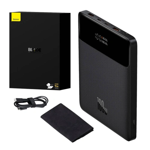 Kup Powerbank Baseus Blade 20000mAh 100W (černý) - BSU4540 - {ean13} - Sklep Home Screen
