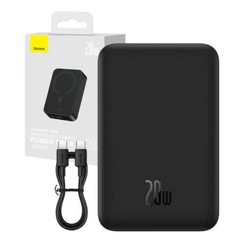 Kup Powerbank Baseus Magnetic Mini 20000mAh 20W (černý) - BSU4541 - {ean13} - Sklep Home Screen
