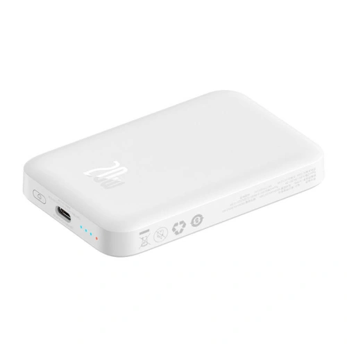 Kup Baseus Powerbank Magnetic Mini 6000mAh 20W (alb) - BSU4543 - {ean13} - Sklep Home Screen