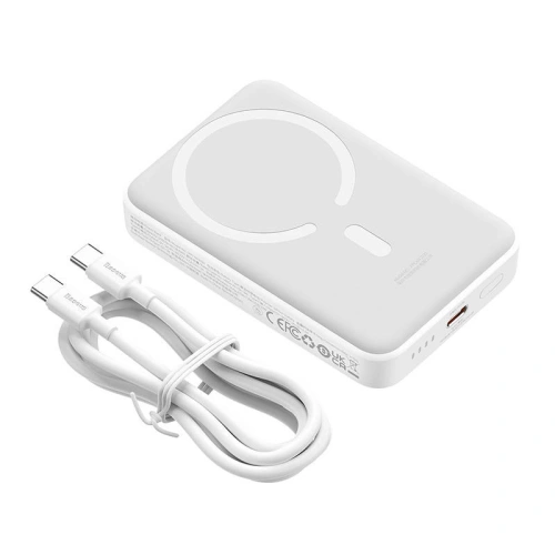 Kup Powerbank Baseus Magnetic Mini 10000mAh 30W (biały) - BSU4545 - {ean13} - Sklep Home Screen