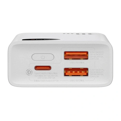 Kup Baseus Powerbank Adaman2 10000mAh 30W (weiß) - BSU4547 - {ean13} - Sklep Home Screen