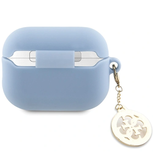 Kup Etui Guess GUAP23DSLGHDB Apple AirPods Pro 2 cover niebieski/blue 3D Rubber 4G Diamond Charm - GUE2675 - {ean13} - Sklep Home Screen