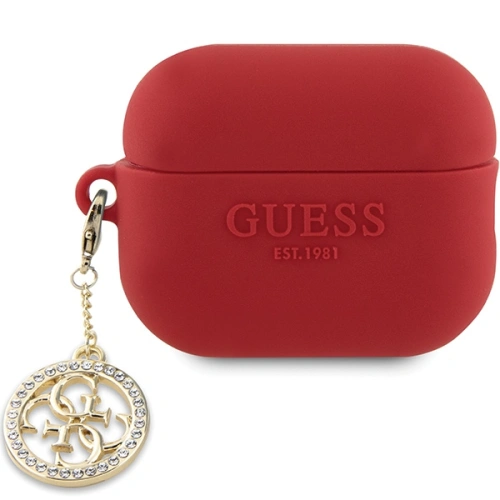 Kup Guess Apple Fall GUAP23DSLGHDF AirPods Pro 2 Abdeckung rot/fuschia 3D Gummi 4G Diamond Charm - GUE2676 - {ean13} - Sklep Home Screen