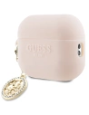 Kup Etui Guess GUAP23DSLGHDP Apple AirPods Pro 2 cover różowy/pink 3D Rubber 4G Diamond Charm - GUE2677 - {ean13} - Sklep Home Screen