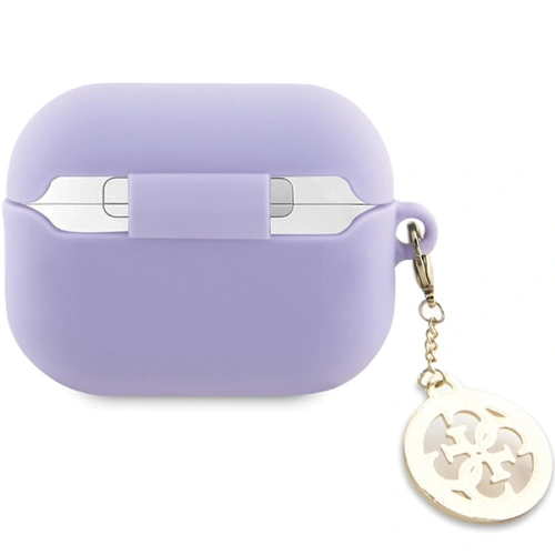 Kup Guess Apple Hülle GUAP23DSLGHDU AirPods Pro 2 Abdeckung lila/lila 3D Gummi 4G Diamond Charm - GUE2678 - {ean13} - Sklep Home Screen