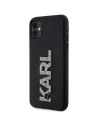 Buy Karl Lagerfeld KLHCN613DMBKCK Apple iPhone 11/XR black hardcase 3D Rubber Glitter Logo - KLD1604 - {ean13} - Home Screen Store Europe