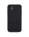 Buy Karl Lagerfeld KLHCN613DRKNK Apple iPhone 11/XR black hardcase Rubber Karl Head 3D - KLD1606 - {ean13} - Home Screen Store Europe
